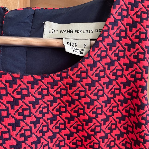 LILI WANG Anthropology dress, size 2 - Picture 2 of 6